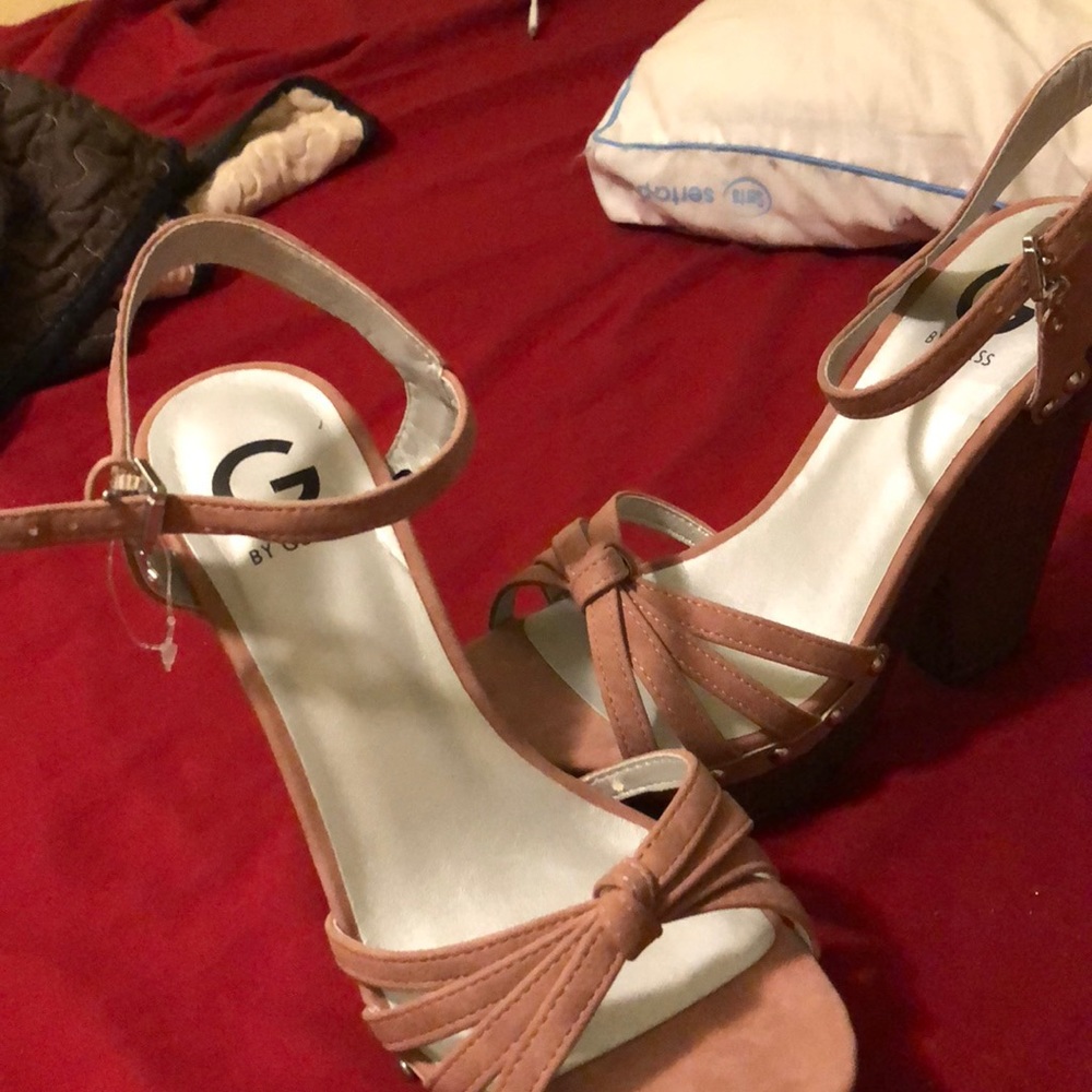 G by Guess pink shoes